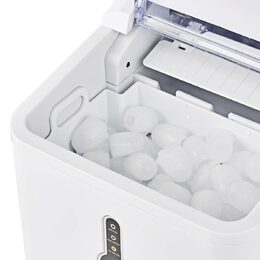 Nedis KAIC100FWT výrobník ledu, 1kapacita 1.6 l, 12 kg ledu/24 hod., bílá