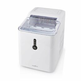 Nedis KAIC100FWT výrobník ledu, 1kapacita 1.6 l, 12 kg ledu/24 hod., bílá