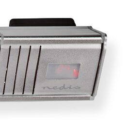 Nedis HTPA30ESS ohřívač terasy 2000 W | 9 Nastavení teploty | Na zeď | IP65 | Hl