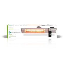 Nedis HTPA30ESS ohřívač terasy 2000 W | 9 Nastavení teploty | Na zeď | IP65 | Hl