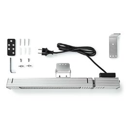 Nedis HTPA30ESS ohřívač terasy 2000 W | 9 Nastavení teploty | Na zeď | IP65 | Hl