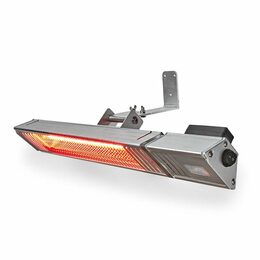 Nedis HTPA30ESS ohřívač terasy 2000 W | 9 Nastavení teploty | Na zeď | IP65 | Hl