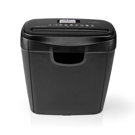 Nedis PASH112BKA4 skartovačka 6 stran A4, 10 l, DIN2, 190W