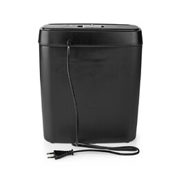 Nedis PASH112BKA4 skartovačka 6 stran A4, 10 l, DIN2, 190W