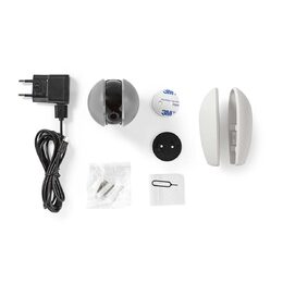 Nedis SmartLife chytrá IP kamera, Full HD 1080p, natáčení, náklon (WIFICI21CGY)