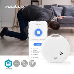 Nedis SmartLife chytrý bezdrátový Bluetooth vyhledávač/lokátor klíčů do 50 m