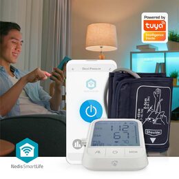 Nedis SmartLife Monitor Krevního Tlaku | Rameno | Bluetooth | LCD Displej | 22 -