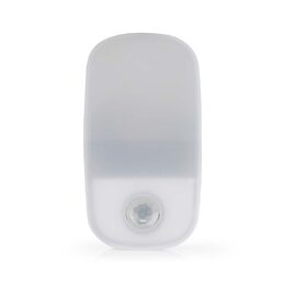 Nedis LNLW10WT LED noční lampička do zásuvky s pohybovým senzorem, 0.55 W, 11 lm