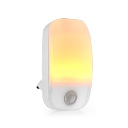 Nedis LNLW10WT LED noční lampička do zásuvky s pohybovým senzorem, 0.55 W, 11 lm
