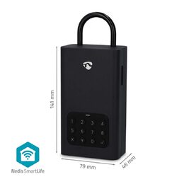 Schránka na klíče SmartLife | Key Safe | Zámek | Venkovní | IPX5 | Černá