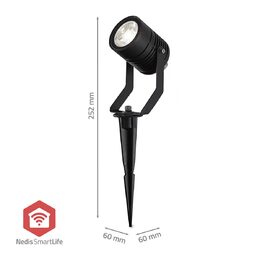 Venkovní světlo Smartlife | 3 x 90 lm | Zigbee 3.0 | 3 x 3 W | RGB | 2700 K | Hl