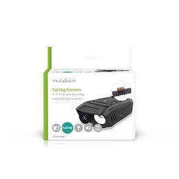 Nedis CCAM100BK akční kamera na kolo, Full HD, světlomet, klakson, dálkové ovlád