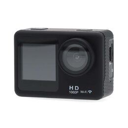 Nedis ACAM31BK Full HD sportovní kamera s předním displejem, Wi-Fi, vodotěsná
