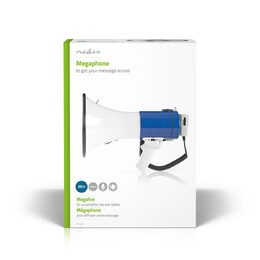 Nedis MEPH200WT megafon 25 W s odnímatelným mikrofonem