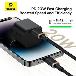 Rychlonabíjecí kabel Baseus Dura USB/Lightning 1m 20W černo zlatý