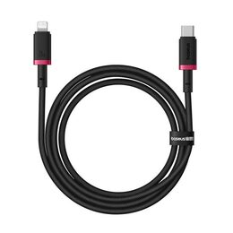 Rychlonabíjecí kabel Baseus Dura USB/Lightning 1m 20W černo šedý