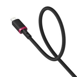 Rychlonabíjecí kabel Baseus Dura USB/Lightning 1m 20W černo šedý