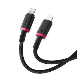 Rychlonabíjecí kabel Baseus Dura USB/Lightning 1m 20W černo šedý