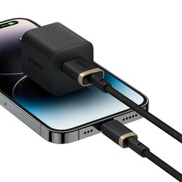 Rychlonabíjecí kabel Baseus Dura USB/Lightning 2m 2.4A černo zlatý