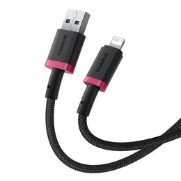 Rychlonabíjecí kabel Baseus Dura USB/Lightning 2m 2.4A červeno černý