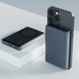 Bezdrátová powerbanka Allity APB-300 PD QC 20W 10000mAh šedá