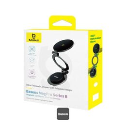 Magnetický držák do auta Baseus MagPro Series II s přísavkou černý