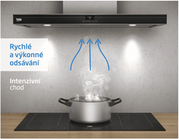 HCB 63741BX ODSAVAČ PAR KOMÍN. BEKO
