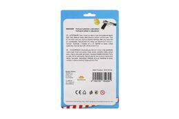 Teddies Pistole policejní 15cm plast s odznakem + přísavky 2ks na kartě