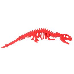 Náramek dinosaurus natahovací mačkací silikon 22cm 4 barvy 24ks v boxu