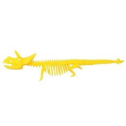 Náramek dinosaurus natahovací mačkací silikon 22cm 4 barvy 24ks v boxu