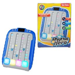 Digitální hra hlavolam plast 11x15cm na baterie se zvukem 3 barvy v krabičce 11,5x15cm