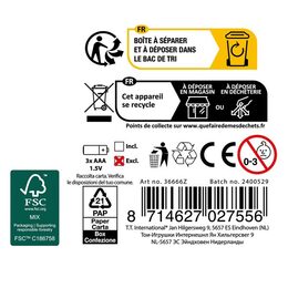 Digitální hra hlavolam plast 11x15cm na baterie se zvukem 3 barvy v krabičce 11,5x15cm