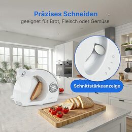 Clatronic AS 2958 kráječ bílý 150W