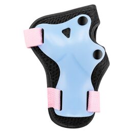 Spokey SHIELD 3dílná sada dětských chráničů, modro-růžové, vel. L