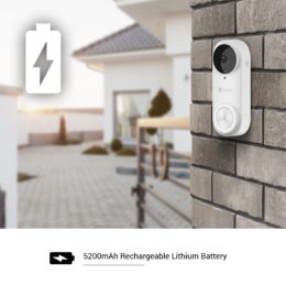 Chytrý zvonek Ezviz DB2 5MP Domovní Wi-Fi zvonek s kamerou 5 MP