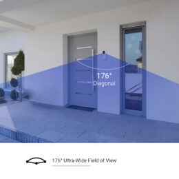 Chytrý zvonek Ezviz DB2 5MP Domovní Wi-Fi zvonek s kamerou 5 MP