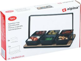 ALPINA Podnos servírovací sada na tapas a pochutiny ED-247362