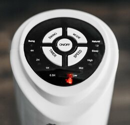 LIFE TIME Ventilátor sloupový SMART s ovladačem 80 cm ED-219642