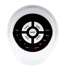 LIFE TIME Ventilátor sloupový SMART s ovladačem 80 cm ED-219642