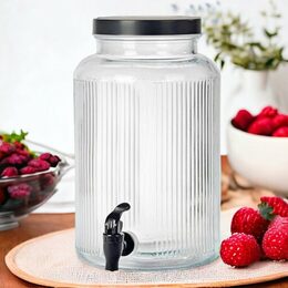 HIT Dávkovač na limonádu skleněný 5,5 l HT-23468649