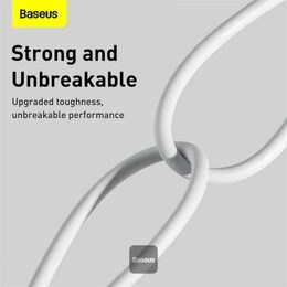 Datový kabel Baseus Superior Series USB/Lightning 1m (2.4 A) bílá