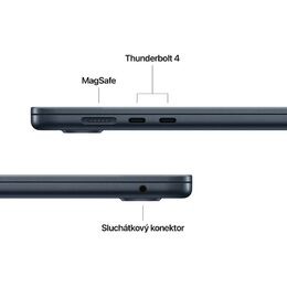 MB Air 15 M4 10/10C 16/256GB Midnight