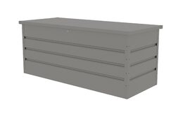 Zahradní box G21 Denver 770 L, metalický šedý plechový