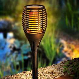GRUNDIG Solární lampa zahradní pochodeň s efektem plamene 59 cm ED-214550