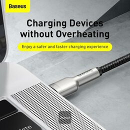 Datový kabel Baseus Cafule USB-C/USB-C 1m 100W (20V 5A) černý