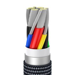 Datový kabel Baseus Crystal Shine USB-C/USB-C 2m 100W černý