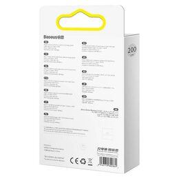 Datový kabel Baseus Crystal Shine USB-C/USB-C 2m 100W černý