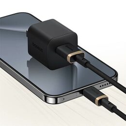 Rychlonabíjecí kabel Baseus Dura USB/USB-C 2m 60W černo zlatý