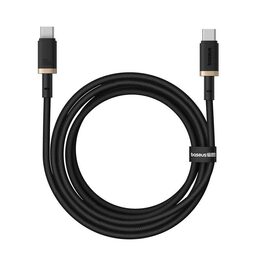 Rychlonabíjecí kabel Baseus Dura USB-C/USB-C 2m 100W černo zlatý