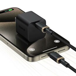 Rychlonabíjecí kabel Baseus Dura USB-C/USB-C 2m 100W černo zlatý